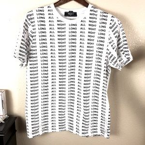 Forever 21 Men's All Night Long T-Shirt
